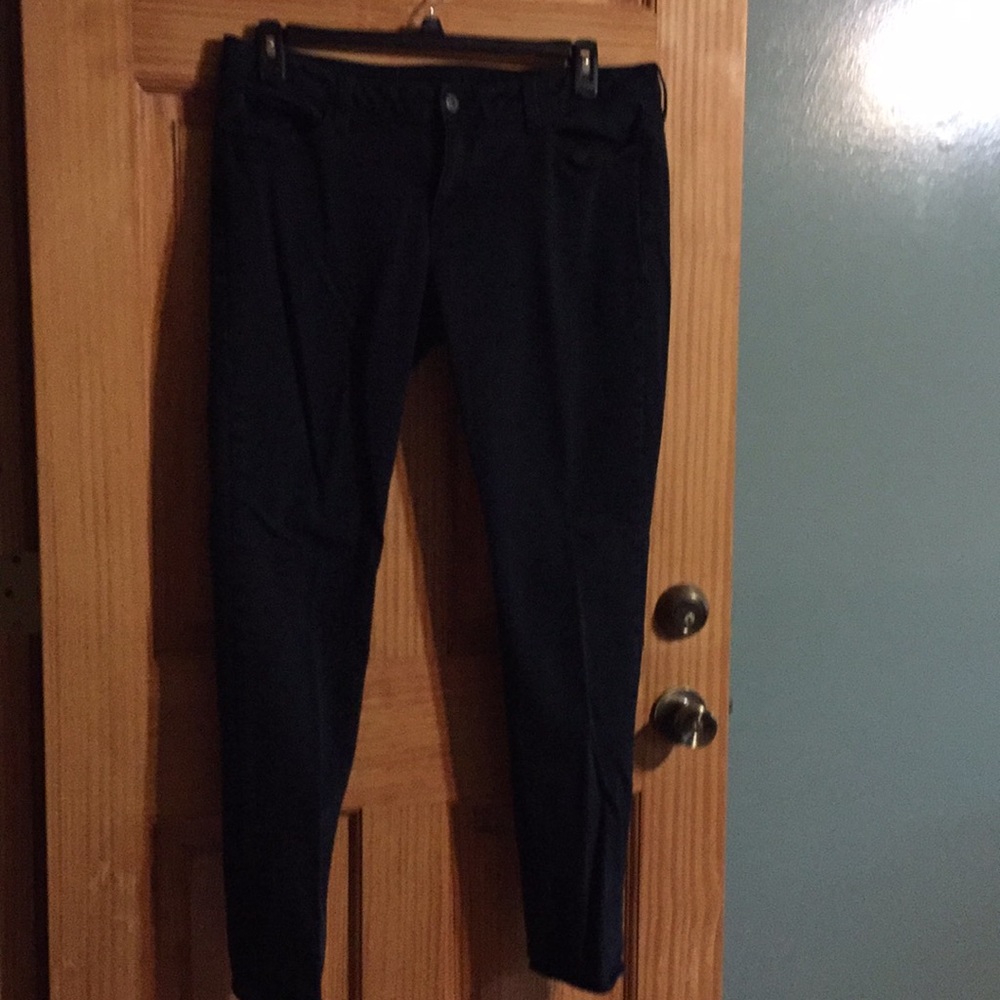 Black jeans, has sm amt stretch